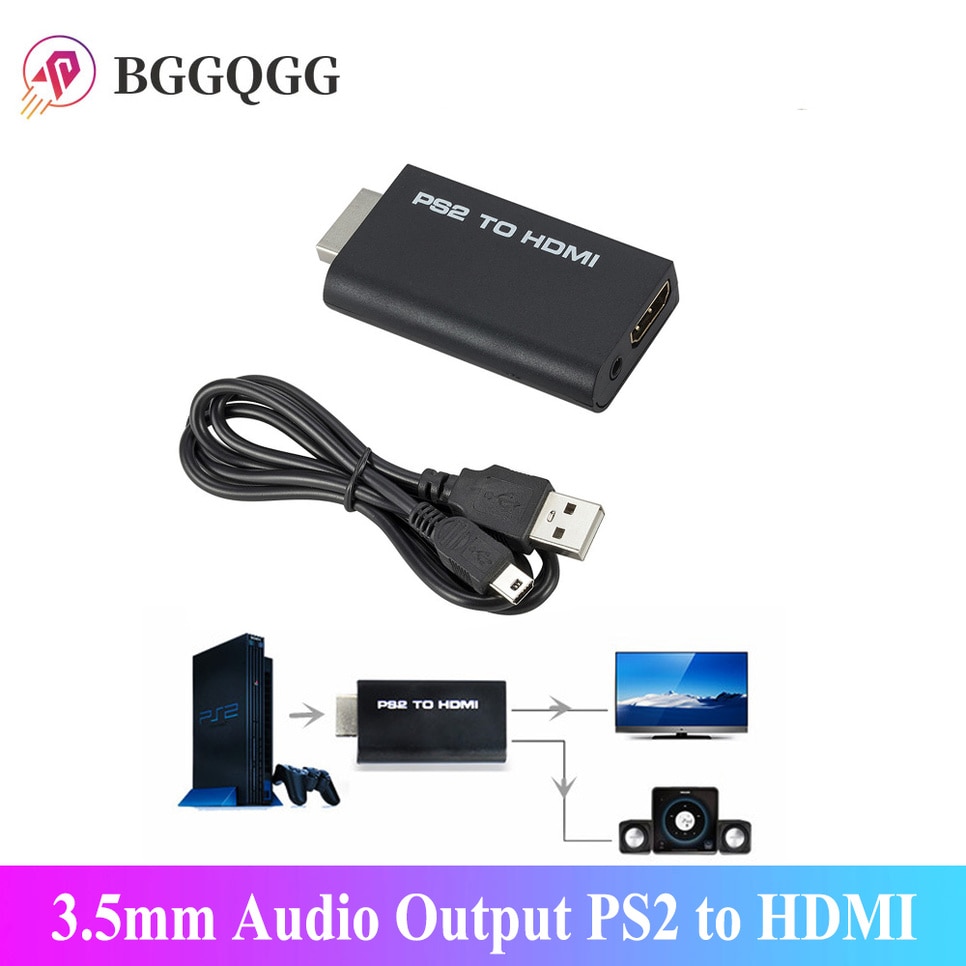 PS2 to HDMI ȣȯ   , 3.5mm  ..